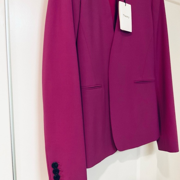 THEORY Open Front Blazer | New with Tags - Picture 4 of 4